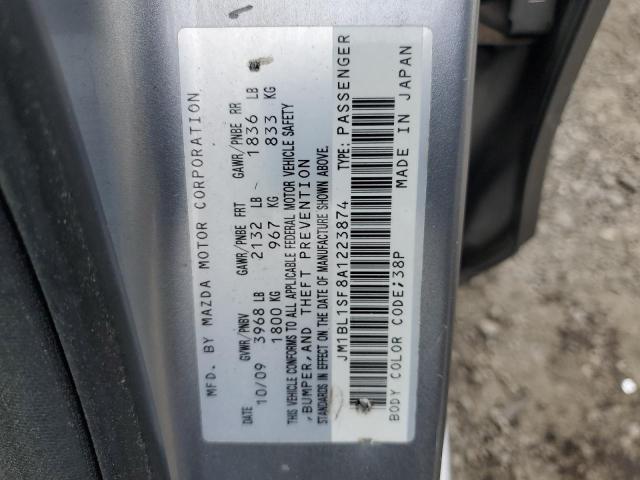 2010 Mazda 3 I VIN: JM1BL1SF8A1223874 Lot: 51565974