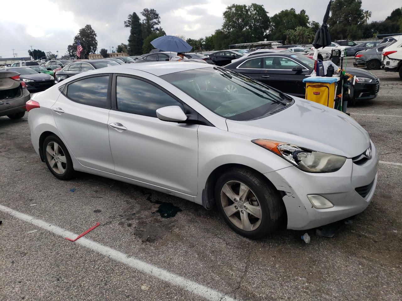 KMHDH4AE2DU534803 2013 Hyundai Elantra Gls