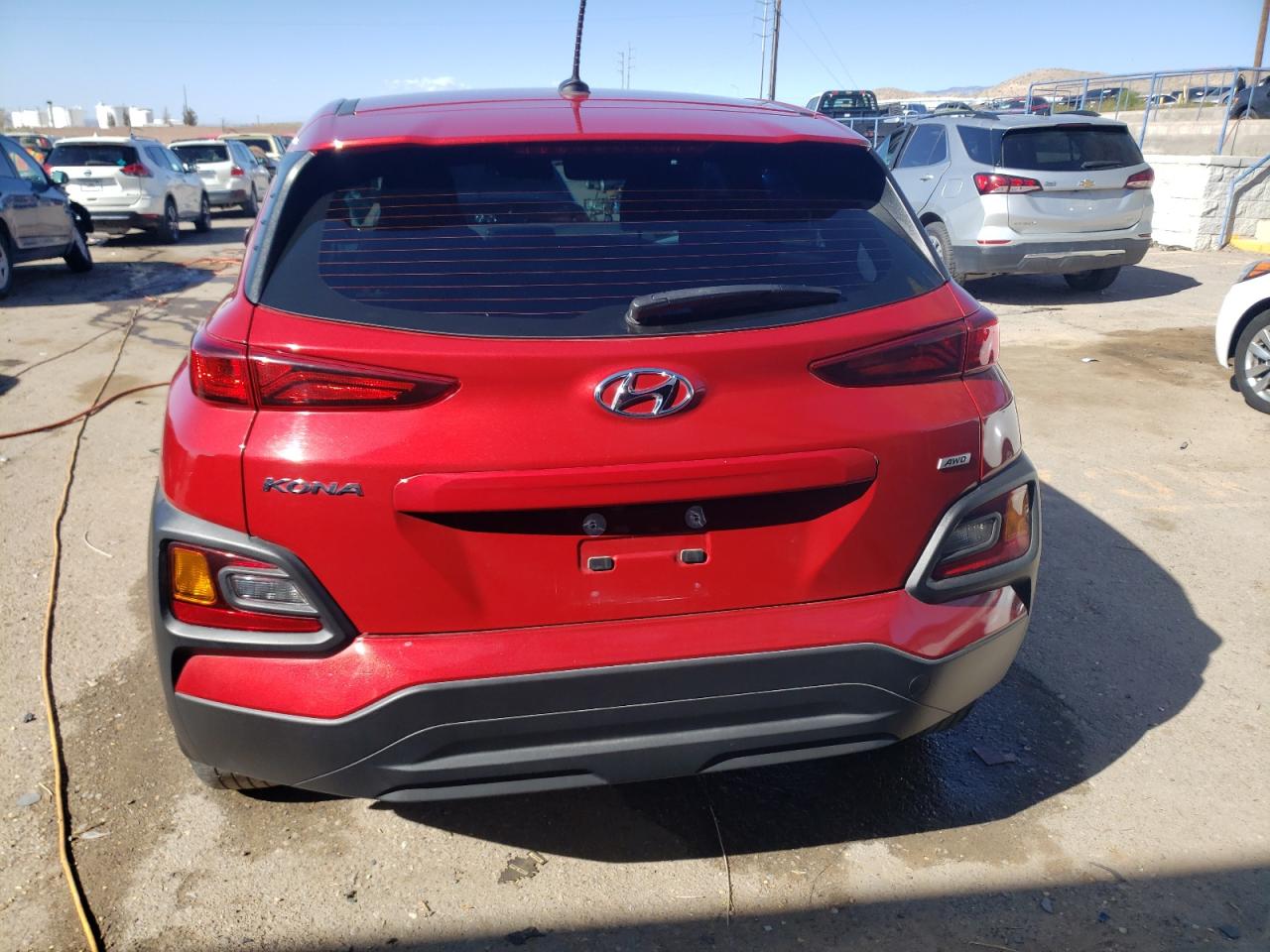 2021 Hyundai Kona Se vin: KM8K1CAA4MU691090