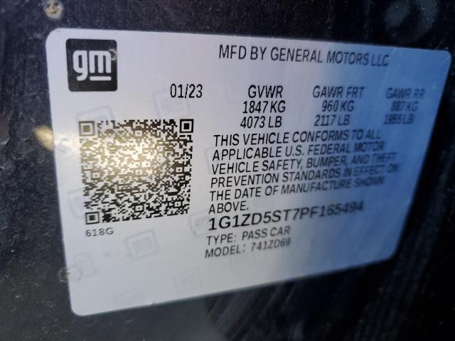 1G1ZD5ST7PF165494 2023 CHEVROLET MALIBU - Image 13