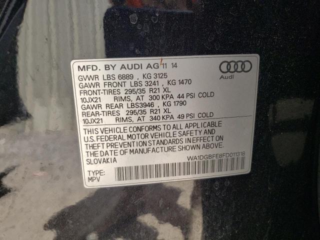 2015 Audi Q7 Prestige VIN: WA1DGBFE8FD011318 Lot: 49295184