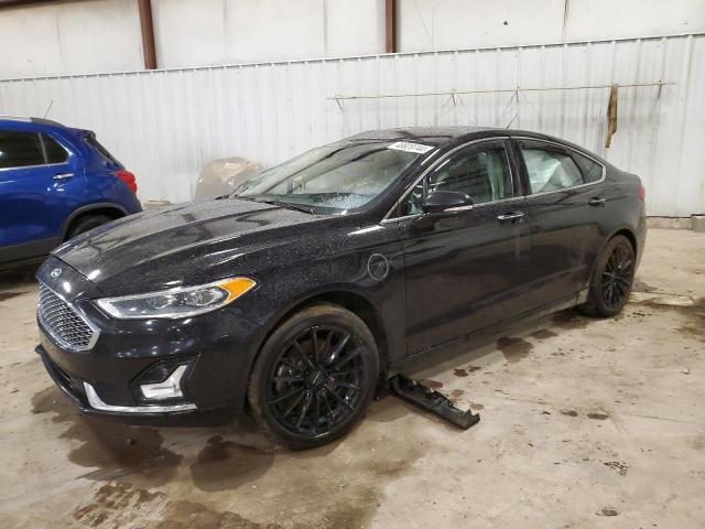Lot #2471124081 2019 FORD FUSION TIT salvage car