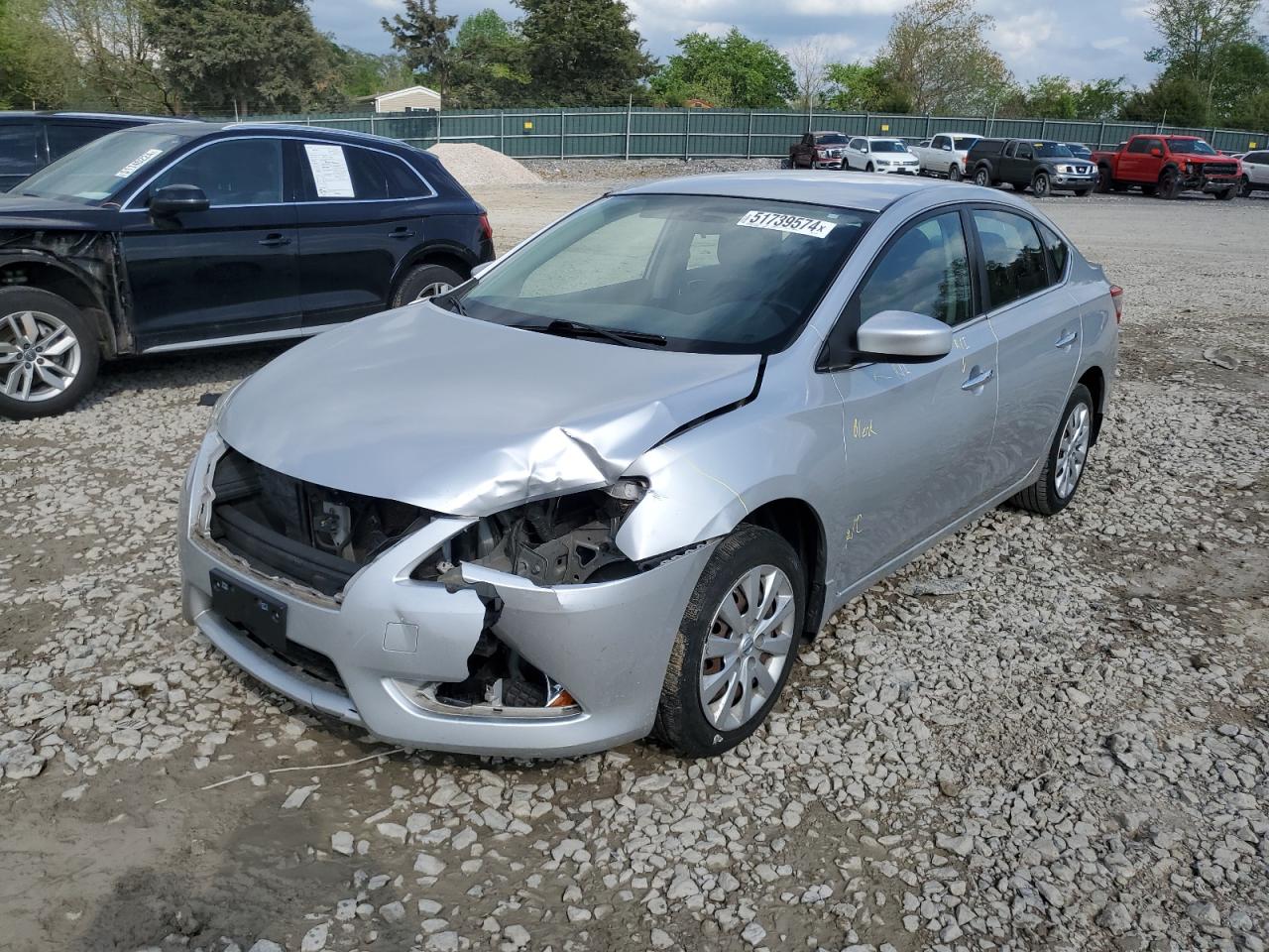 3N1AB7AP6FY250122 2015 Nissan Sentra S