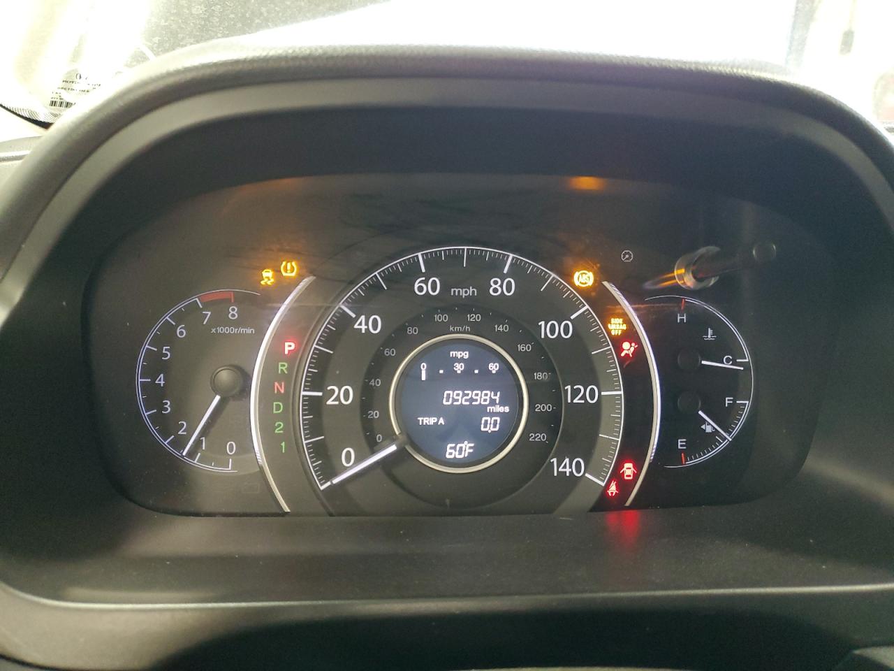 3CZRM3H32DG709116 2013 Honda Cr-V Lx