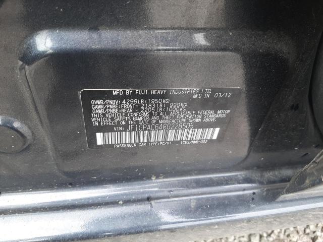 2012 Subaru Impreza Premium VIN: JF1GPAC64CG228505 Lot: 49753064