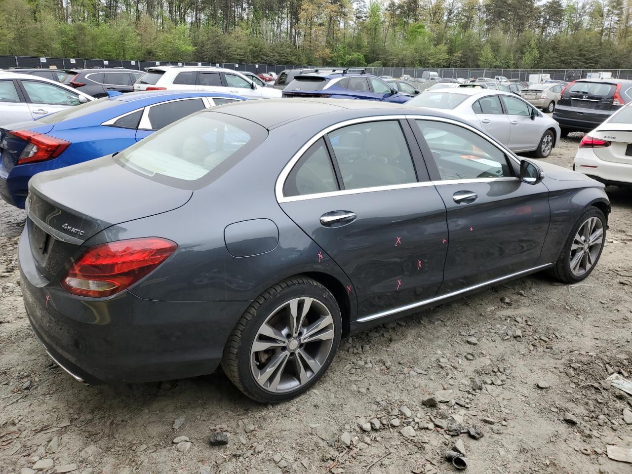 55SWF4KBXGU139903 2016 Mercedes-Benz C 300 4Matic