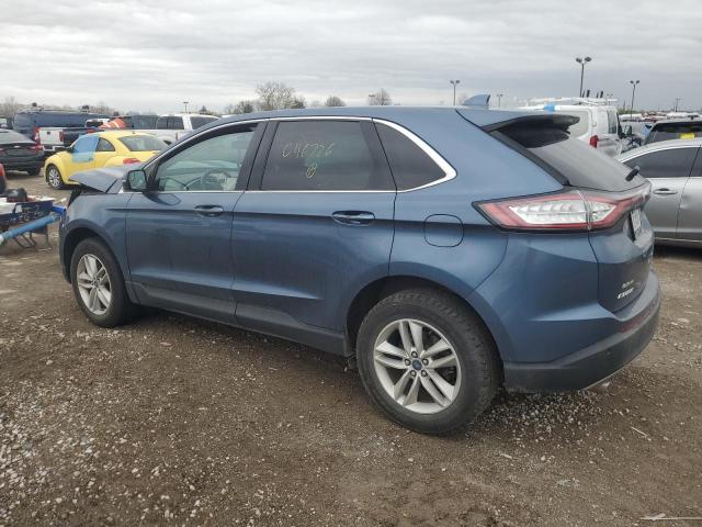 FORD EDGE SEL 2018 blue  gas 2FMPK4J91JBC46726 photo #3