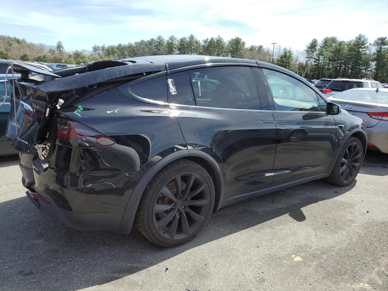 2020 Tesla Model X vin: 5YJXCDE21LF306153