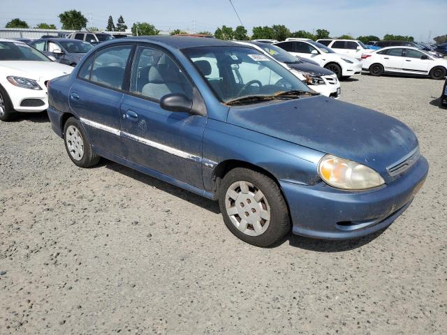 2002 Kia Rio VIN: KNADC123126162819 Lot: 49938714