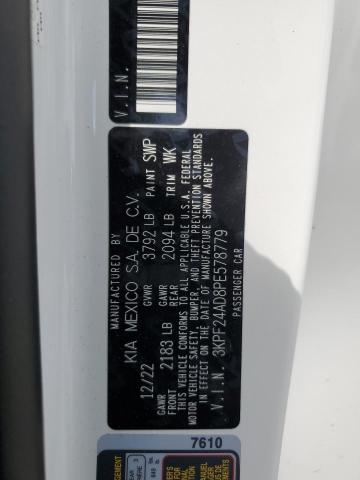 2023 KIA FORTE LX - 3KPF24AD8PE578779