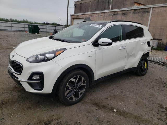 Lot #2523853788 2021 KIA SPORTAGE E salvage car