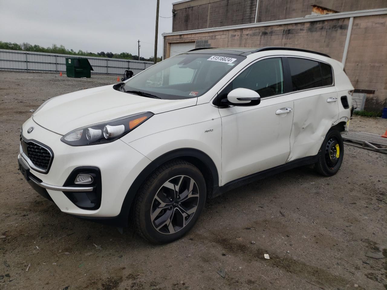 KNDPNCAC3M7857579 2021 Kia Sportage Ex