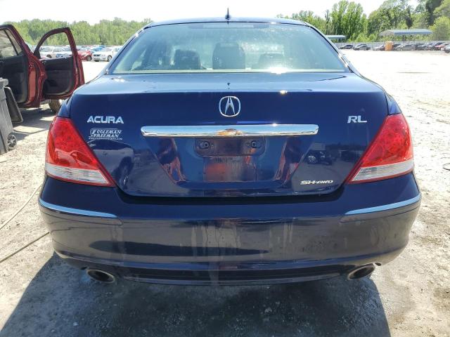 2006 Acura Rl VIN: JH4KB16596C010754 Lot: 52120194