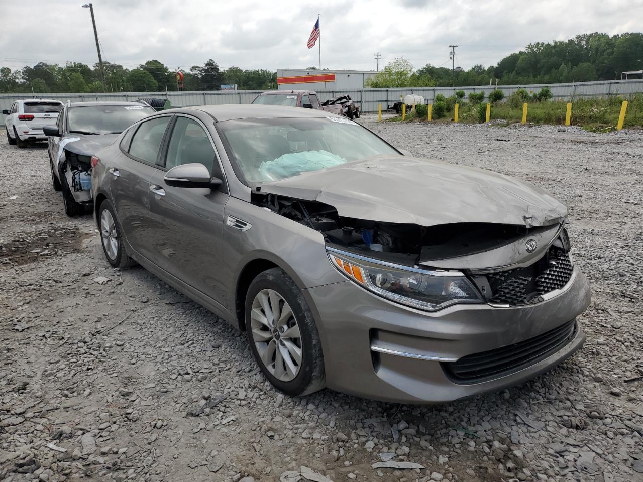 5XXGU4L35JG233503 2018 Kia Optima Ex