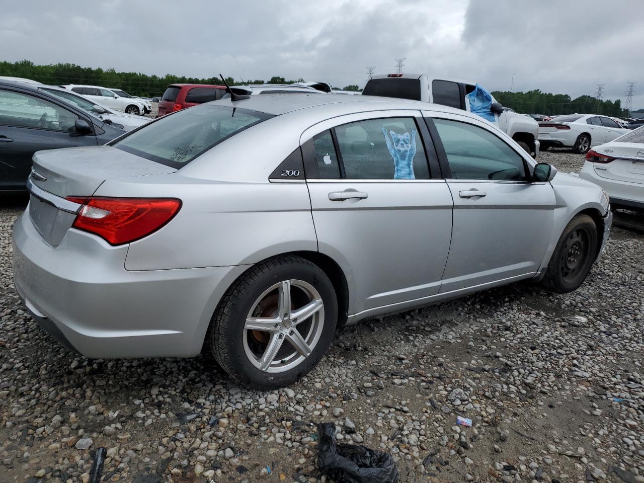 2012 Chrysler 200 Lx vin: 1C3CCBAB7CN261671