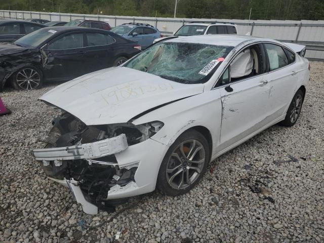 Lot #2517581027 2019 FORD FUSION SEL salvage car