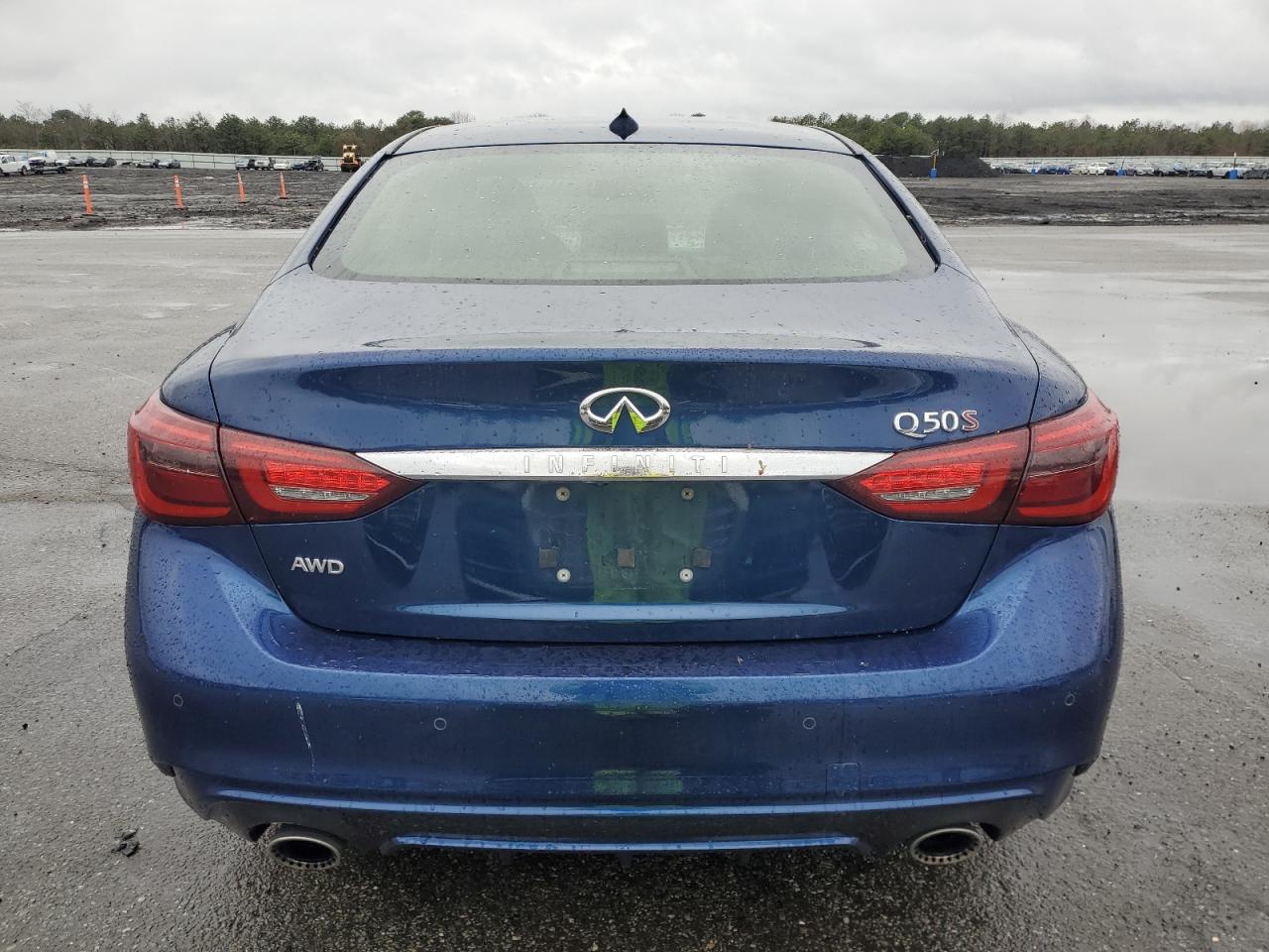 JN1FV7AR7KM801296 2019 Infiniti Q50 Red Sport 400