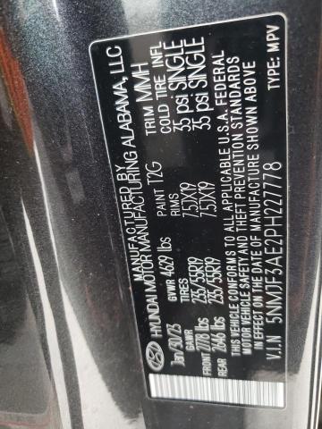 5NMJF3AE2PH227778 2023 HYUNDAI TUCSON - Image 12