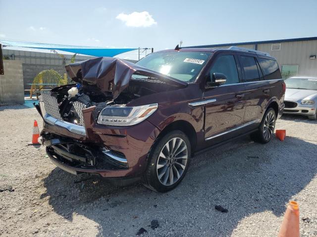 Lot #2489116779 2021 LINCOLN NAVIGATOR salvage car