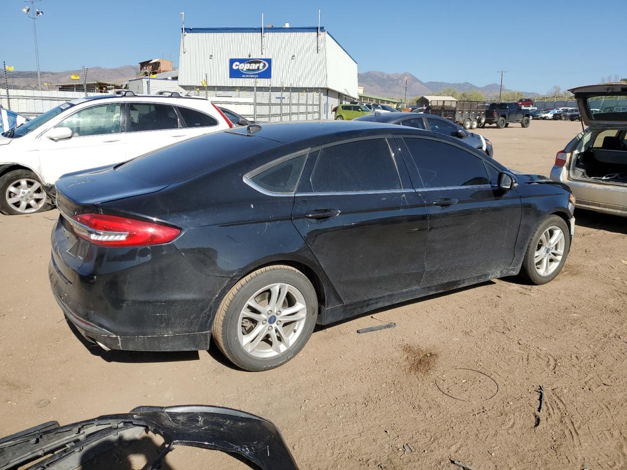 2018 Ford Fusion Se vin: 3FA6P0H76JR253709