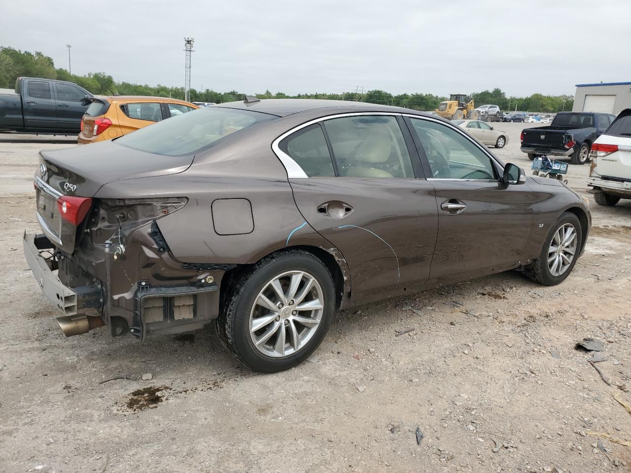 JN1BV7AR6EM697015 2014 Infiniti Q50 Base