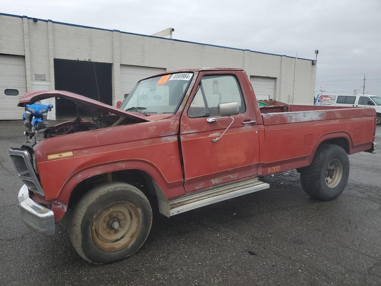 2FTHF25H1GCB75310 1986 Ford F250