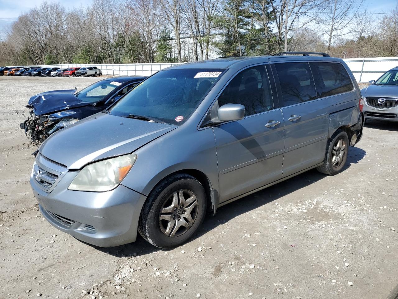 5FNRL38606B010837 2006 Honda Odyssey Exl