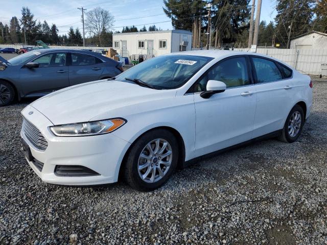 Lot #2473611146 2016 FORD FUSION S salvage car