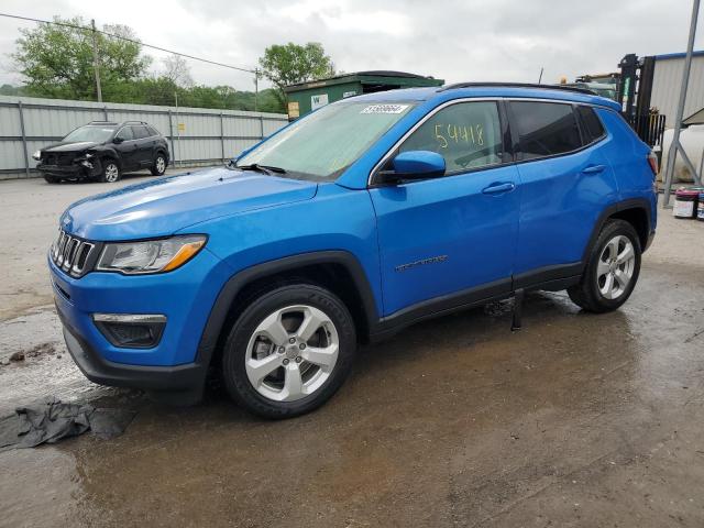 2021 Jeep Compass Latitude VIN: 3C4NJCBB3MT522729 Lot: 51569664