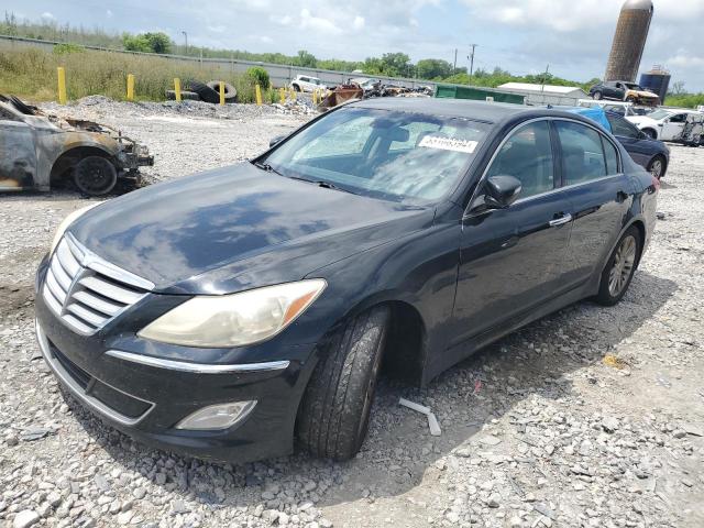 Lot #2505537043 2012 HYUNDAI GENESIS 3. salvage car