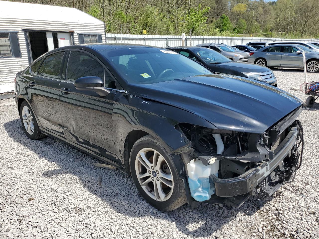 2018 Ford Fusion Se vin: 3FA6P0HDXJR239401