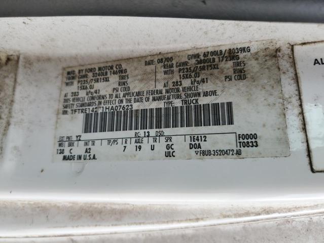 1FTRE14271HA07623 2001 Ford Econoline E150 Van