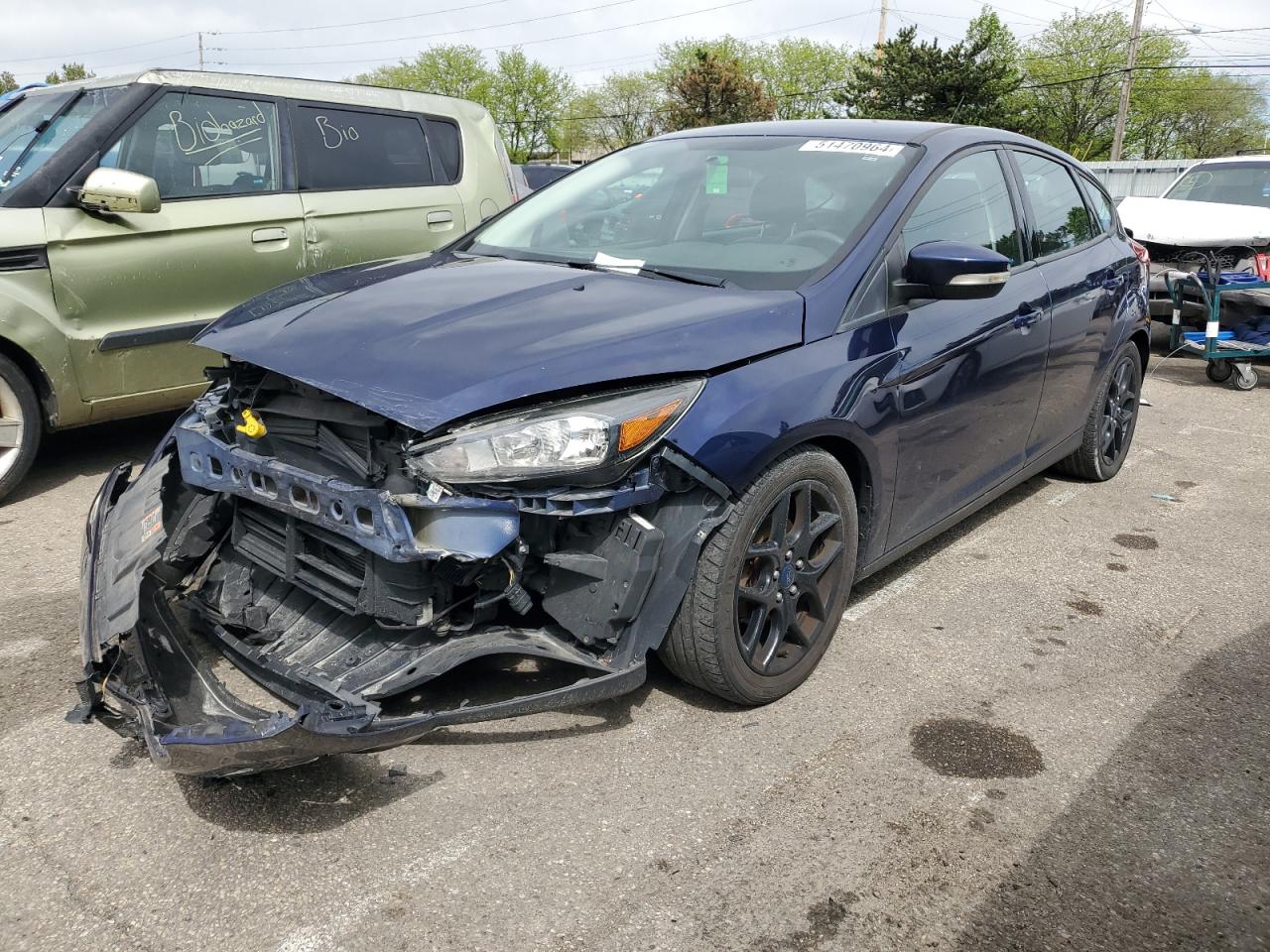 1FADP3K22GL378459 2016 Ford Focus Se