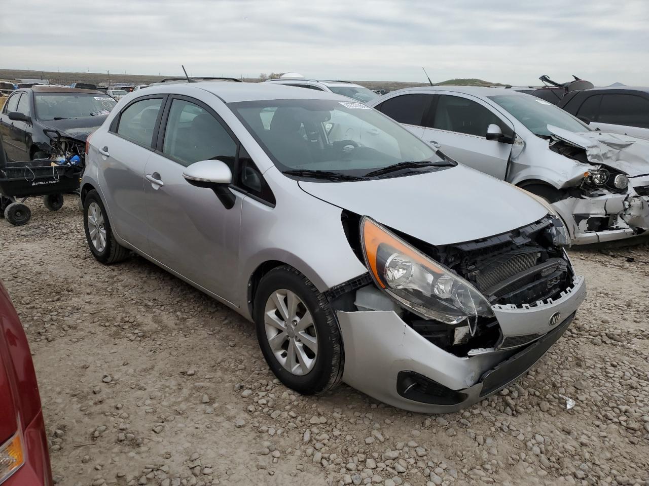 KNADN5A3XE6353713 2014 Kia Rio Ex