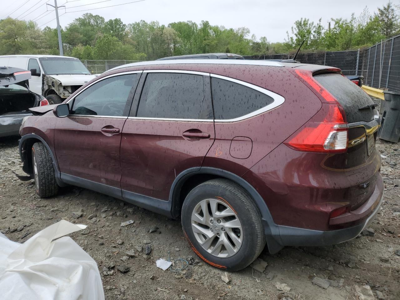 2HKRM4H73FH648304 2015 Honda Cr-V Exl