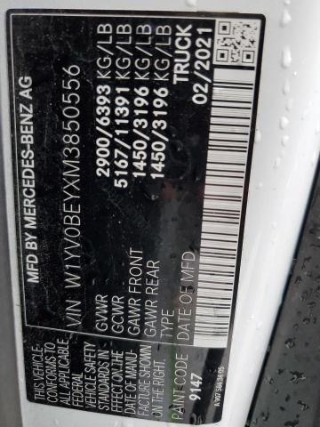 2021 MERCEDES-BENZ METRIS - W1YV0BEYXM3850556