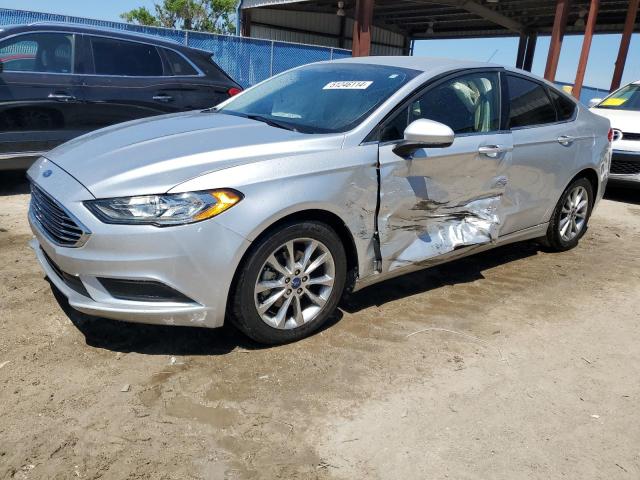 Lot #2478031842 2017 FORD FUSION SE salvage car