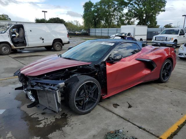 Lot #2524469507 2021 CHEVROLET CORVETTE S salvage car