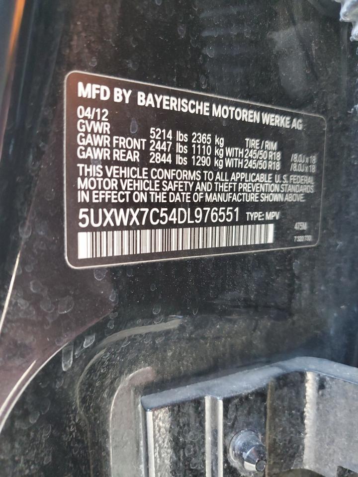 5UXWX7C54DL976551 2013 BMW X3 xDrive35I