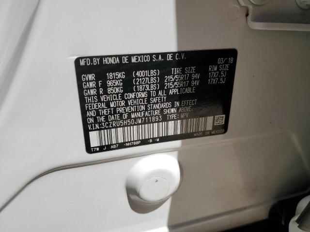 2018 Honda Hr-V Ex VIN: 3CZRU5H50JM711893 Lot: 51830814