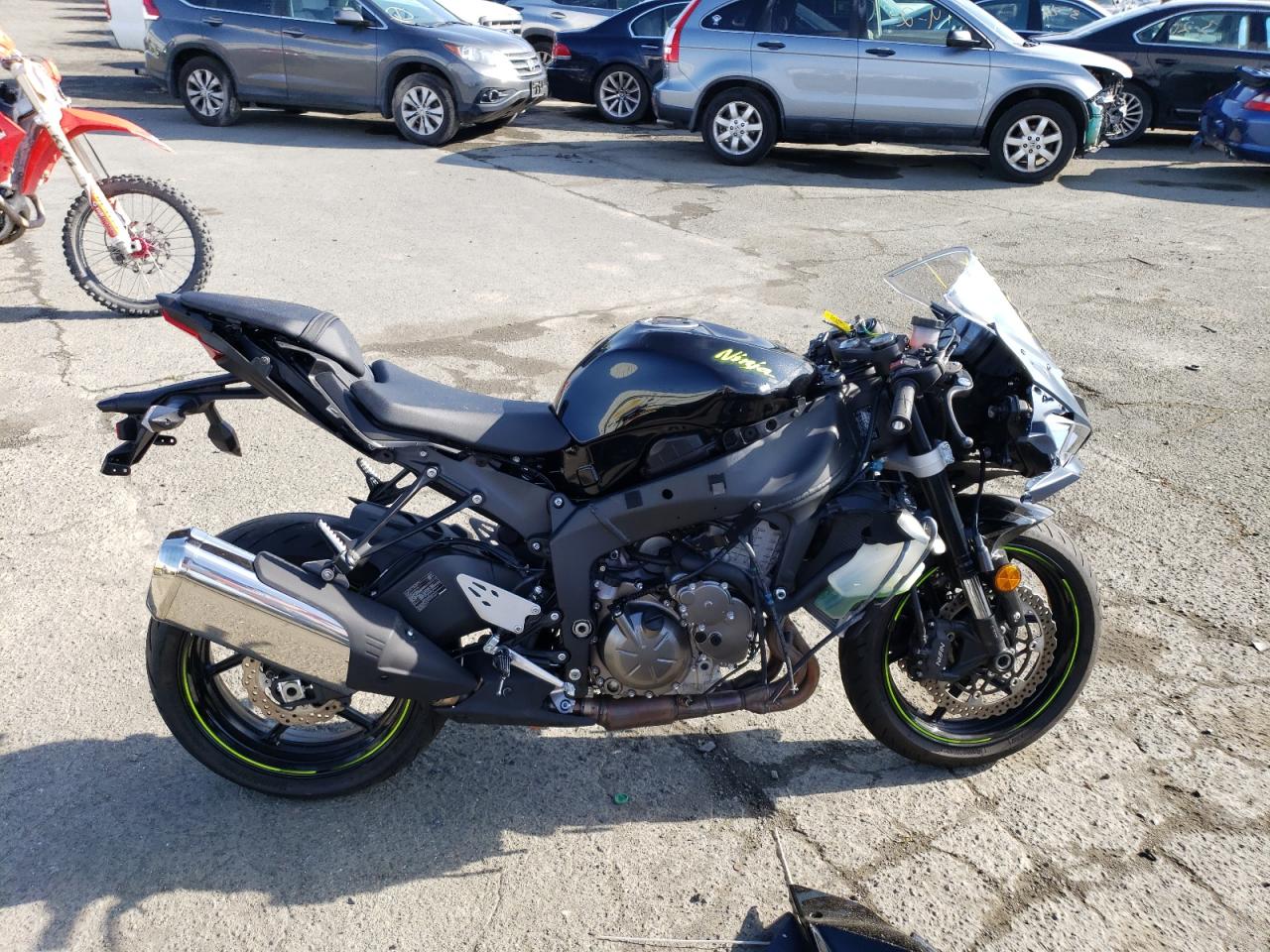 Buy 2023 Kawasaki Zx636 K 4 JKBZXJH14PA****** from USA Auctions 