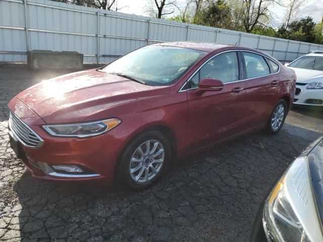 Lot #2489717850 2017 FORD FUSION SE salvage car