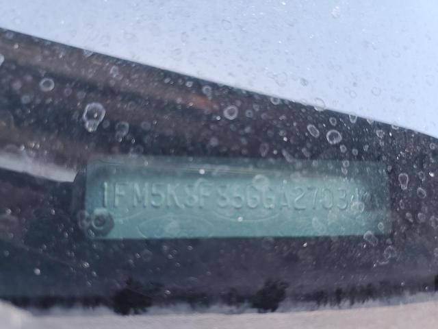 2016 Ford Explorer Limited VIN: 1FM5K8F86GGA27034 Lot: 50877494