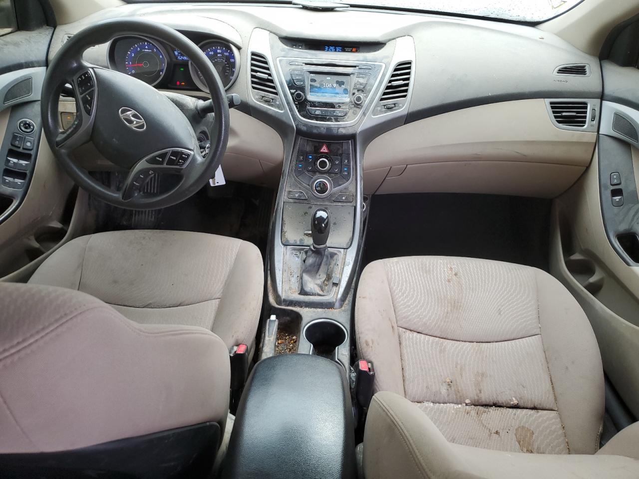 KMHDH4AE2EU047988 2014 Hyundai Elantra Se