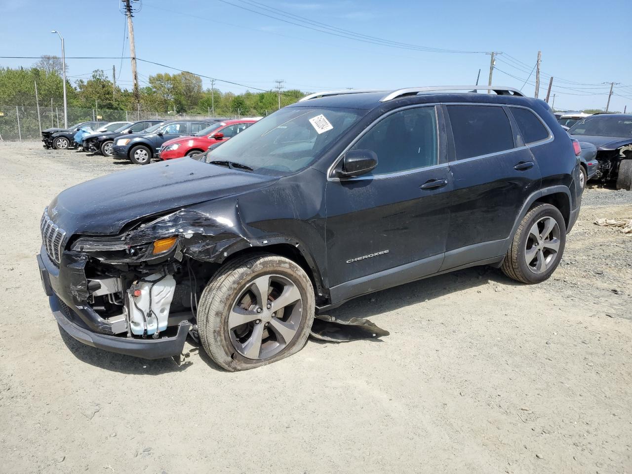 1C4PJLDB3KD146154 2019 Jeep Cherokee Limited