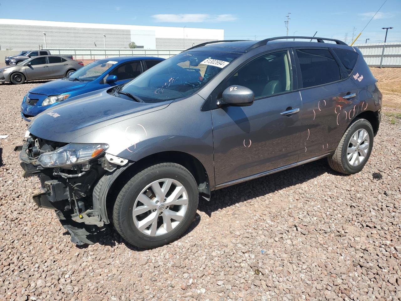 2013 Nissan Murano S vin: JN8AZ1MW0DW304158