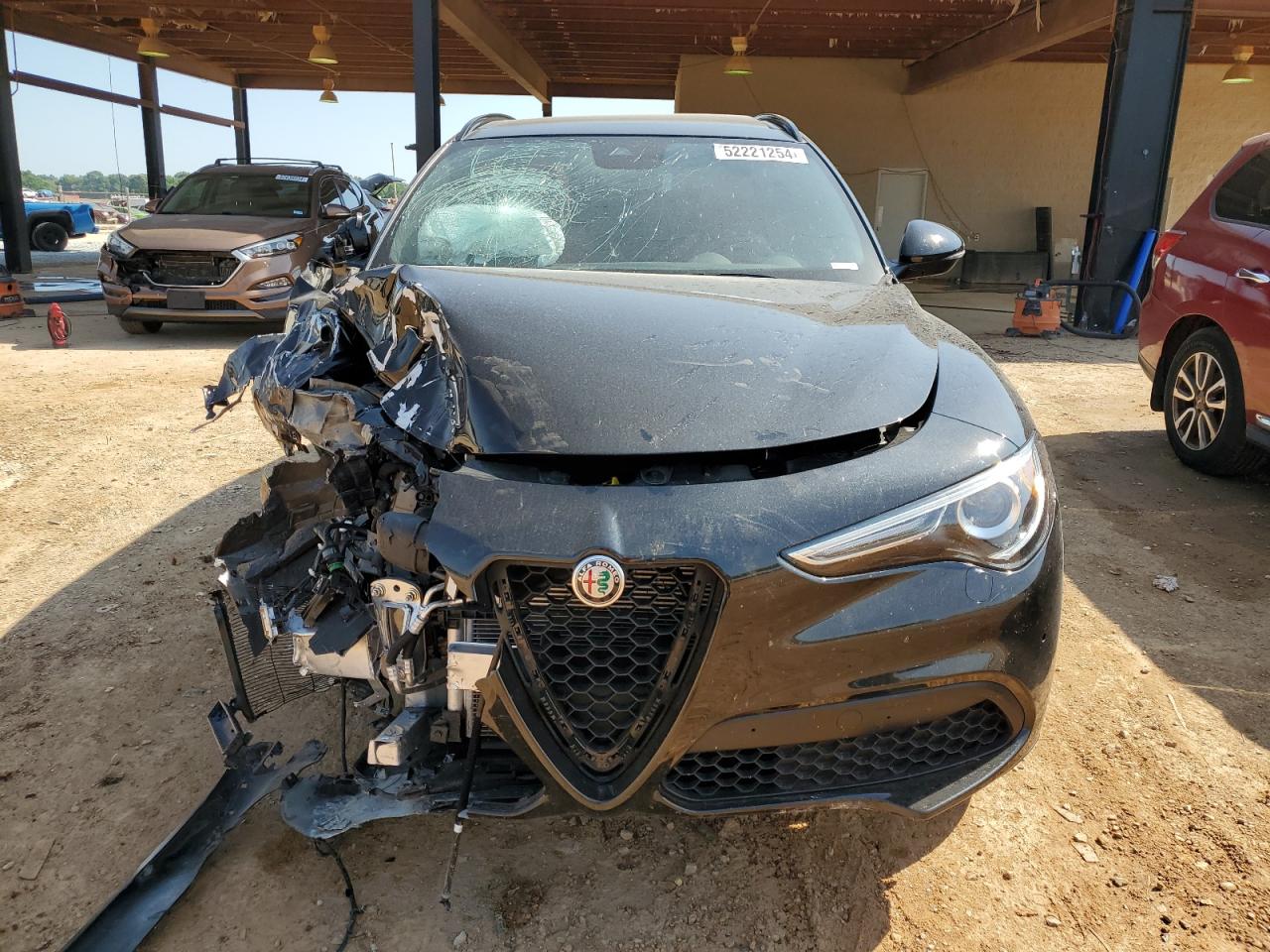 2023 Alfa Romeo Stelvio Ti vin: ZASPAKBN5P7D64455