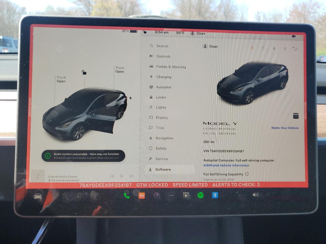 7SAYGDEEXRF034197 2024 Tesla Model Y