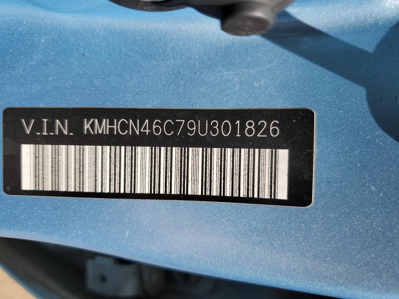 KMHCN46C79U301826 2009 Hyundai Accent Gls