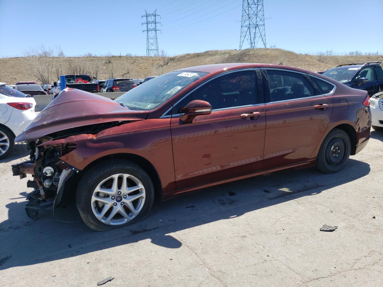 2016 Ford Fusion Se vin: 3FA6P0HD5GR341469